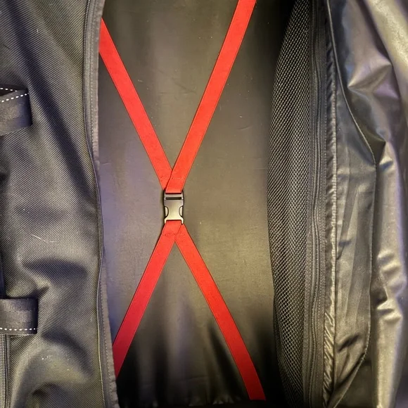 COPY - Tumi Black Rolling Duffel Travel Bag / Suitcase - Picture 6 of 13